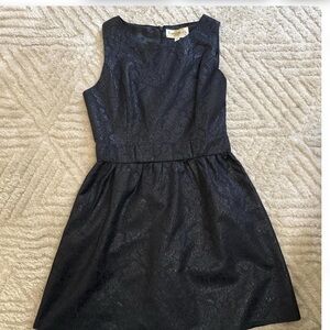 Francesca's Collections Navy Lace Formal Dress